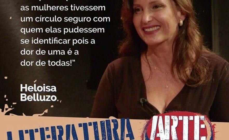 Mel Lisboa entrevista Heloisa Belluzzo em seu novo programa Arte Talk Show